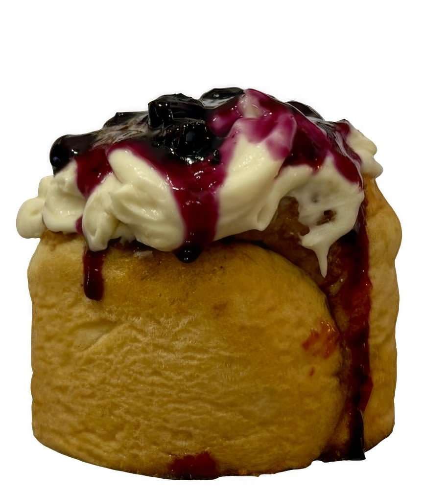 Roll de blueberry
