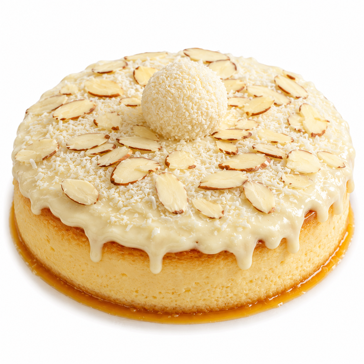 Flan Raffaello