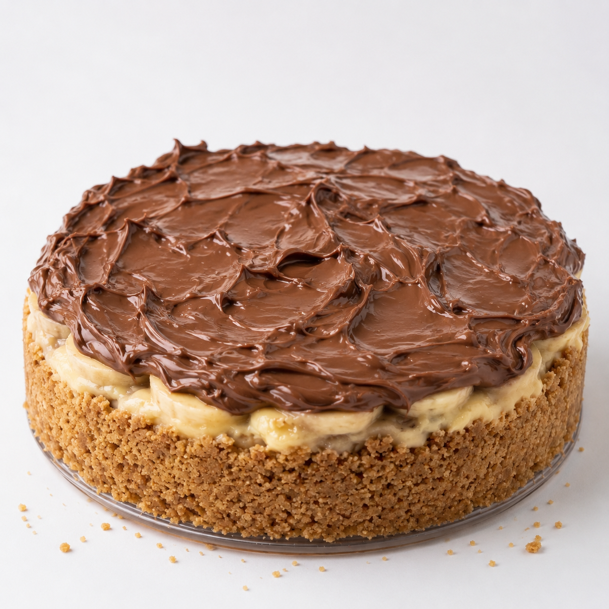 Pay de plátano con Nutella